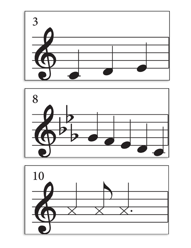 Grade Level 3 Music Flash Cards