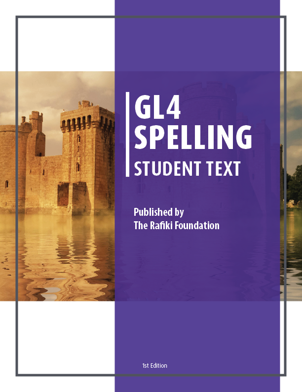 Grade Level 4 Spelling (Student)