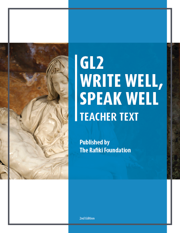 Grade Level 2 Write Well, Speak Well (Teacher)