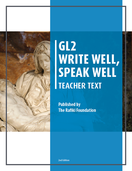 Grade Level 2 Write Well, Speak Well (Teacher)