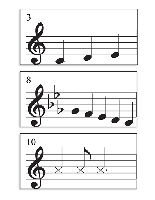 Grade Level 3 Music Flash Cards