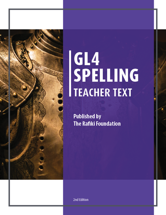 Grade Level 4 Spelling (Teacher)