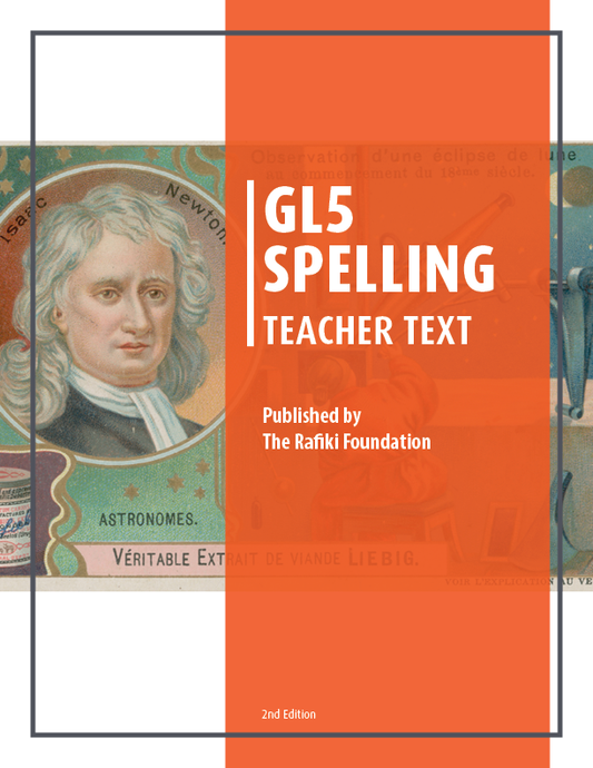 Grade Level 5 Spelling (Teacher)