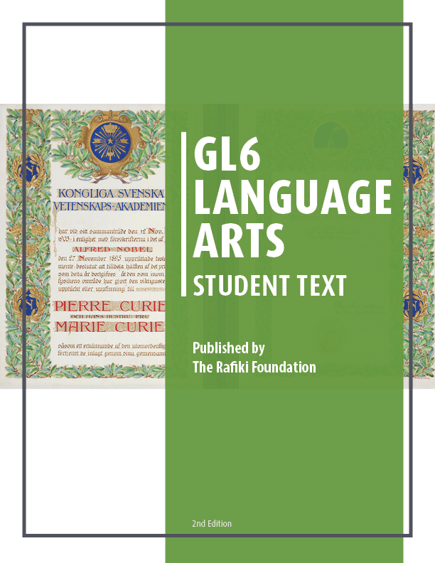 Grade Level 6 Language Arts (Student)